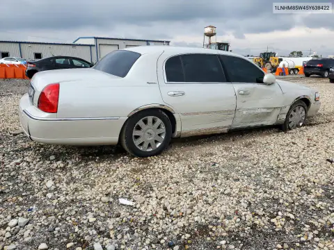 1LNHM85W45Y638422 — 2005 Lincoln Town Car, фото 3 с аукциона Copart, Боковая часть