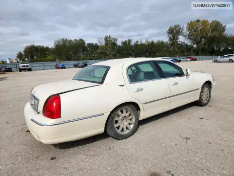 1LNHM82V07Y622037 — 2007 Lincoln Town Car, фото 3 с аукциона Copart, Задняя часть