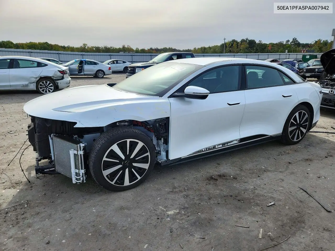 2023 Lucid Motors Air Pure VIN 50EA1PFA5PA007942 фото 1