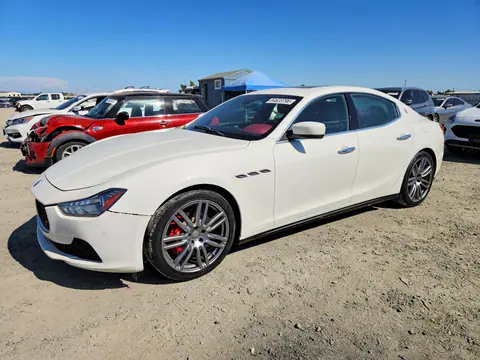ZAM57RTA8E1124024 — 2014 Maserati Ghibli, Передняя часть (Front End), фото до ремонта