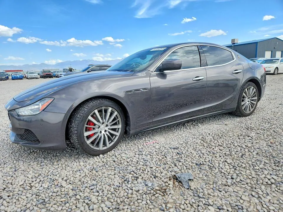 2014 MASERATI GHIBLI VIN ZAM57RTA8E1077108 фото 1