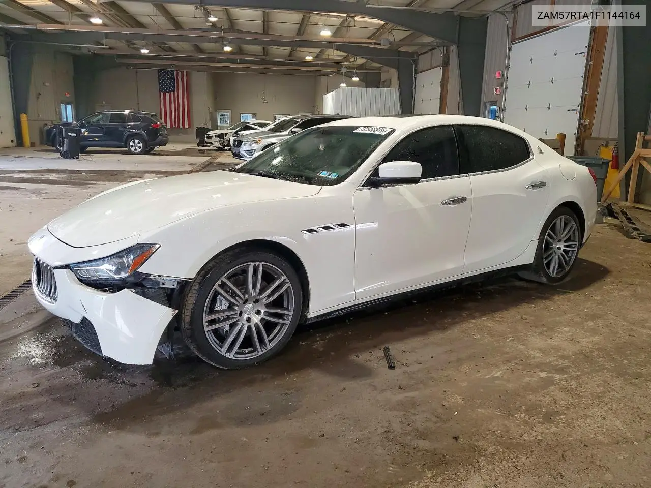 2015 Maserati Ghibli S VIN ZAM57RTA1F1144164 фото 1