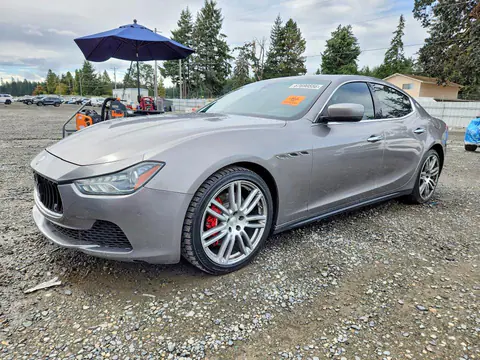 ZAM57RSA2G1176222 — 2016 Maserati Ghibli, Передняя часть (Front End), фото до ремонта