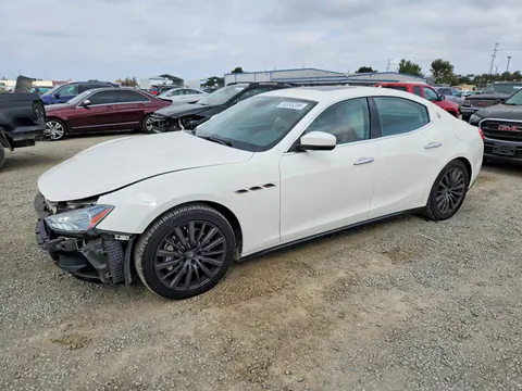 ZAM57XSA1H1258075 — 2017 Maserati Ghibli, Передняя часть (Front End), фото до ремонта