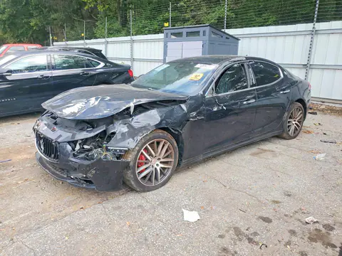 ZAM57RTA7H1203494 — 2017 Maserati Ghibli, Передняя часть (Front End), фото до ремонта