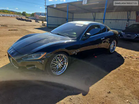 ZAMGJ45A780037123 — 2008 Maserati Granturismo, Передняя часть, фото до ремонта