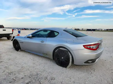 2010 Maserati Granturismo S VIN ZAM45KLA3A0048754 фото 2