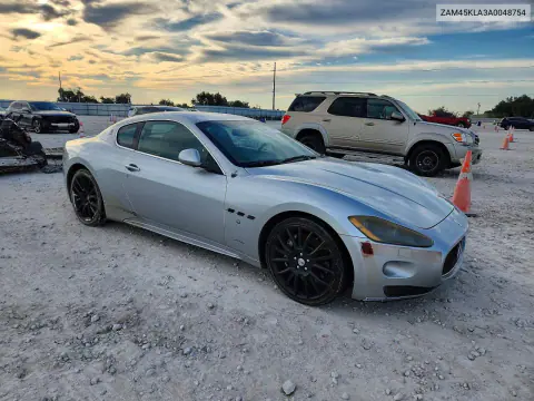 2010 Maserati Granturismo S VIN ZAM45KLA3A0048754 фото 4
