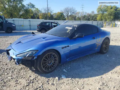 ZAM45VLA6D0067322 — 2013 Maserati Granturismo, Передняя часть, фото до ремонта