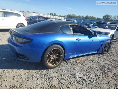 2013 Maserati Granturismo S VIN ZAM45VLA6D0067322 фото 3
