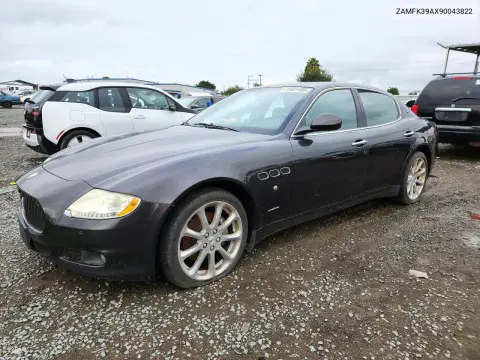 ZAMFK39AX90043822 — 2009 Maserati Quattroporte, Мелкие вмятины и царапины, фото до ремонта