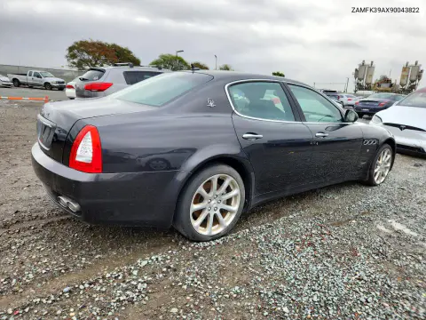 2009 Maserati Quattroporte VIN ZAMFK39AX90043822 фото 3