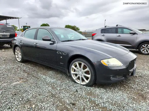 2009 Maserati Quattroporte VIN ZAMFK39AX90043822 фото 4