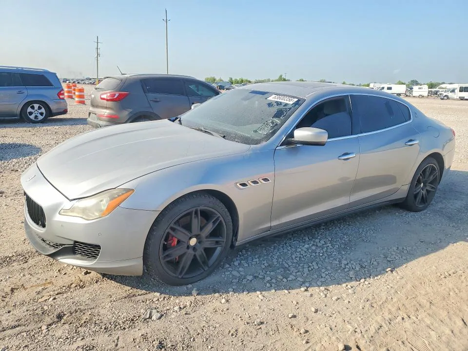 2014 MASERATI QUATTROPORTE VIN ZAM56RRA2E1078183 фото 1