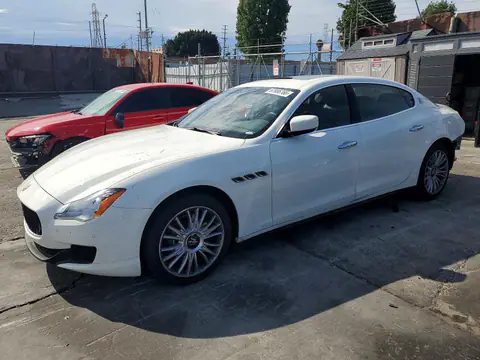 ZAM56RRA2E1110176 Maserati Quattroporte 2014 — повреждение Задняя часть, фото до ремонта