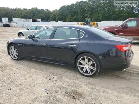 2014 Maserati Quattroporte S VIN ZAM56RRA8E1095103 фото 2