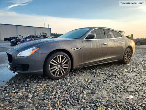 2015 Maserati Quattroporte S VIN ZAM56RRA6F1130397 фото 1