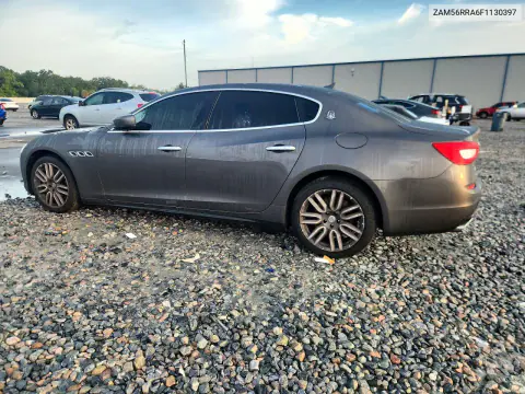 2015 Maserati Quattroporte S VIN ZAM56RRA6F1130397 фото 2