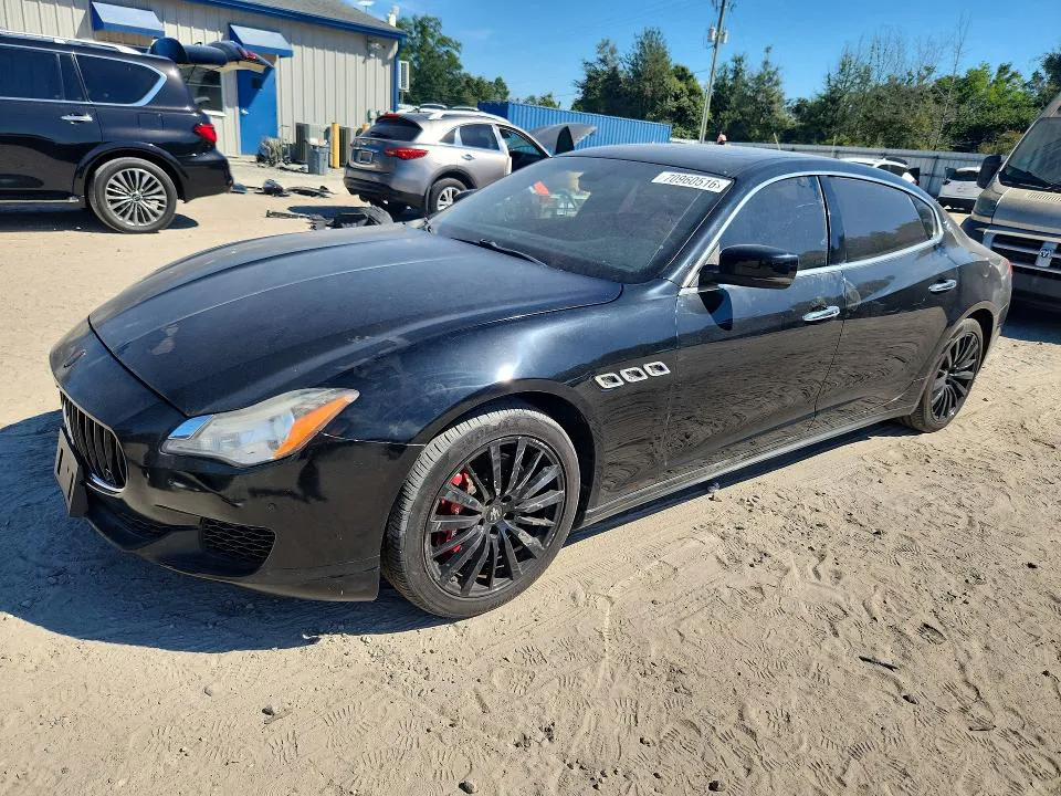 2016 MASERATI QUATTROPORTE VIN ZAM56RRAXG1188448 фото 1