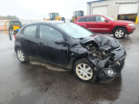 2012 Mazda Mazda2 VIN JM1DE1LZXC0152245 фото 4