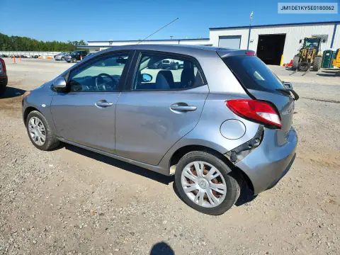 JM1DE1KY5E0180062 — 2014 Mazda 2, фото 2 с аукциона Copart, Задняя часть