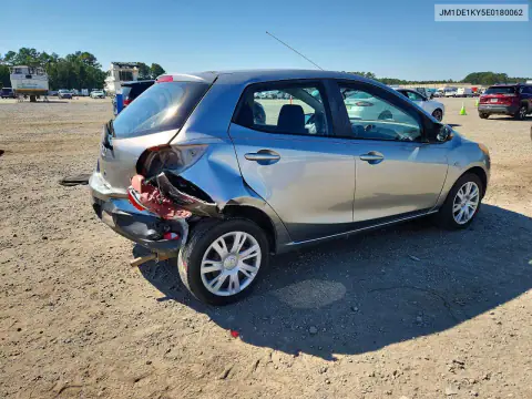 JM1DE1KY5E0180062 — 2014 Mazda 2, фото 3 с аукциона Copart, Задняя часть