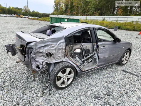 2004 Mazda 3 S VIN JM1BK123941211472 фото 3