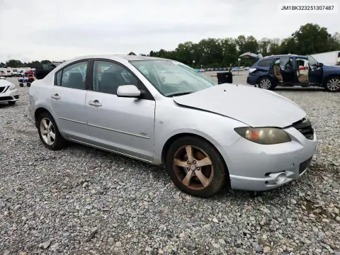 2005 Mazda 3 S VIN JM1BK323251307487 фото 4