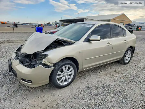 2007 Mazda 3 I VIN JM1BK12F871638530 фото 1