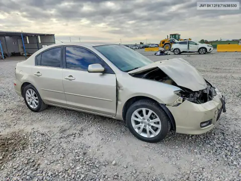 2007 Mazda 3 I VIN JM1BK12F871638530 фото 4
