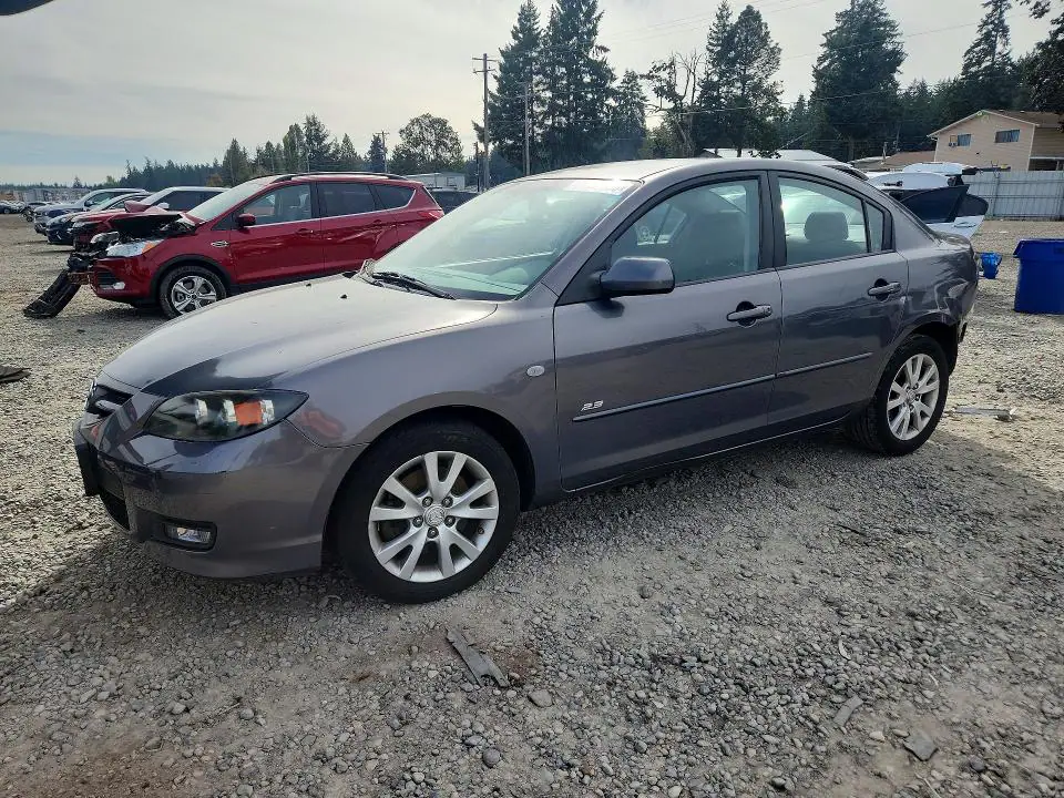 JM1BK124171769412 Mazda 3 2007 — повреждение Задняя часть, фото до ремонта