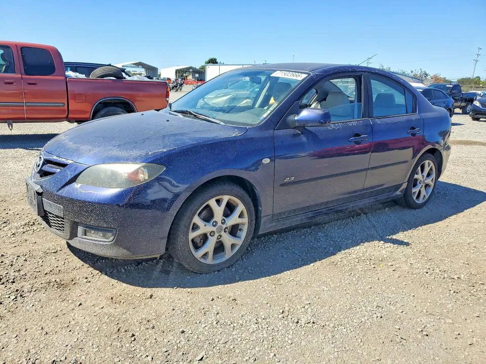 2008 MAZDA 3 VIN JM1BK324X81123542 фото 1
