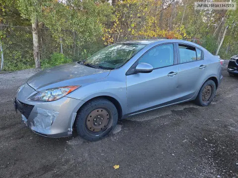JM1BL1SF3A1347213 — 2010 Mazda 3, Передняя часть, фото до ремонта