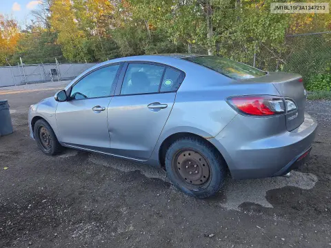 2010 Mazda 3 I VIN JM1BL1SF3A1347213 фото 2