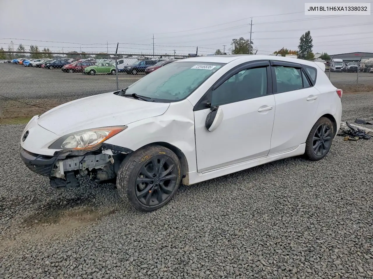 2010 Mazda 3 S VIN JM1BL1H6XA1338032 фото 1
