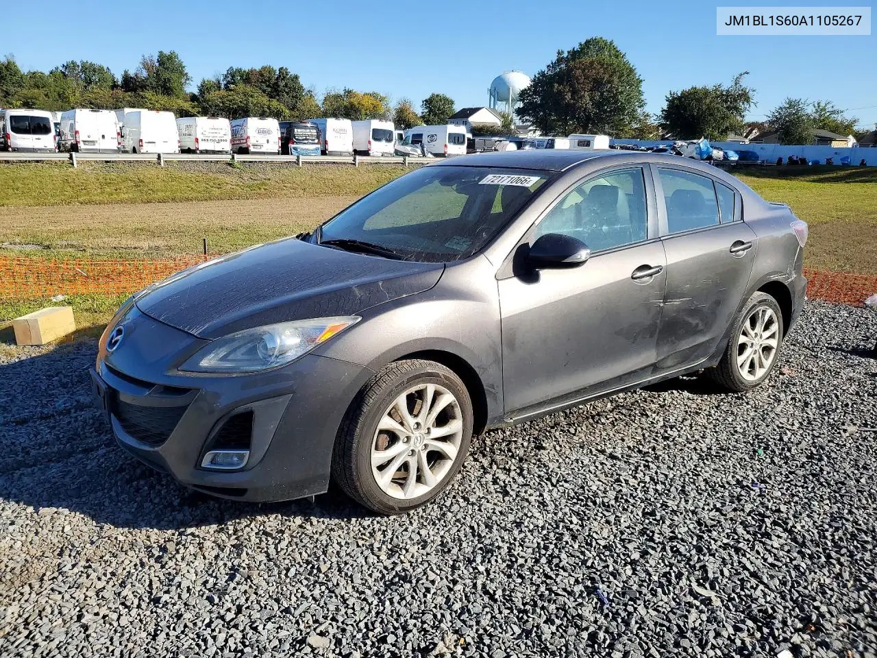 2010 Mazda 3 S VIN JM1BL1S60A1105267 фото 1