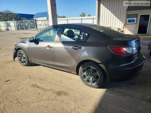 2010 Mazda 3 I VIN JM1BL1SG5A1301438 фото 2