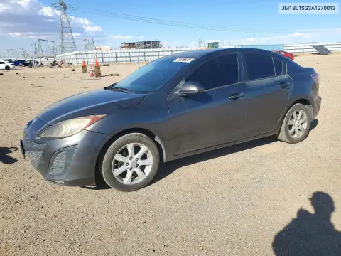 2010 Mazda 3 I VIN JM1BL1SG3A1270013 фото 1