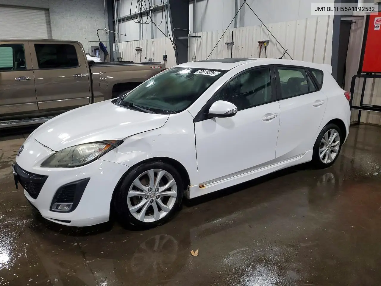 2010 Mazda 3 S VIN JM1BL1H55A1192582 фото 1