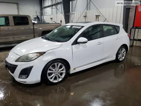 JM1BL1H55A1192582 — 2010 Mazda 3, Передняя часть, фото до ремонта