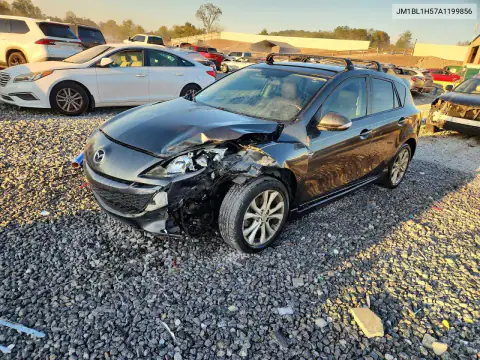 JM1BL1H57A1199856 — 2010 Mazda 3, Передняя часть, фото до ремонта