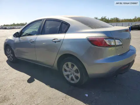 2010 Mazda 3 I VIN JM1BL1SG6A1298887 фото 2