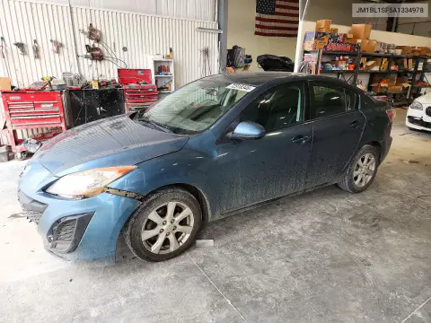 2010 Mazda 3 I VIN JM1BL1SF5A1334978 фото 1