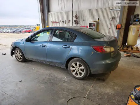 2010 Mazda 3 I VIN JM1BL1SF5A1334978 фото 2
