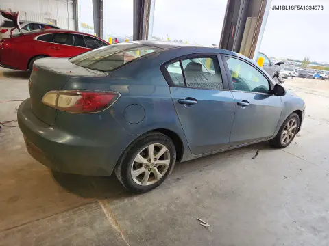 2010 Mazda 3 I VIN JM1BL1SF5A1334978 фото 3
