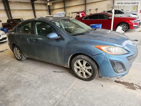 2010 Mazda 3 I VIN JM1BL1SF5A1334978 фото 4