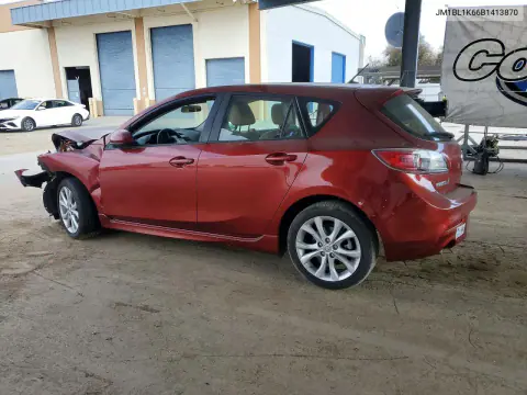 2011 Mazda 3 S VIN JM1BL1K66B1413870 фото 2