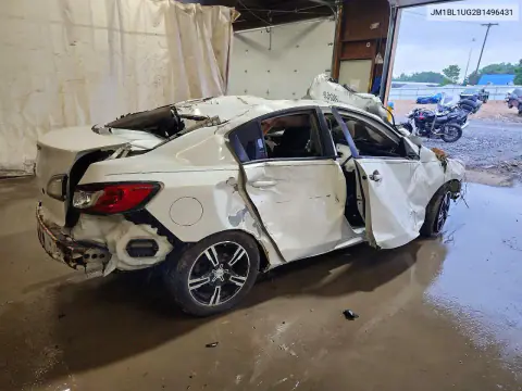2011 Mazda 3 I VIN JM1BL1UG2B1496431 фото 3