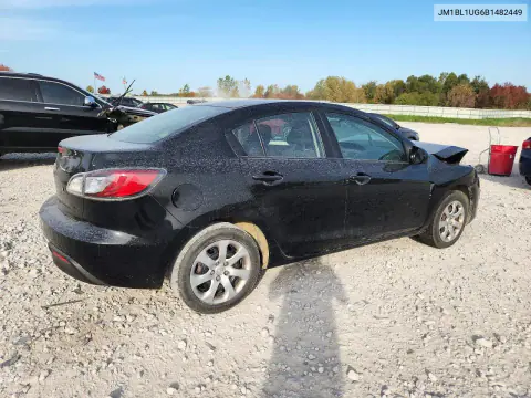 2011 Mazda 3 I VIN JM1BL1UG6B1482449 фото 3