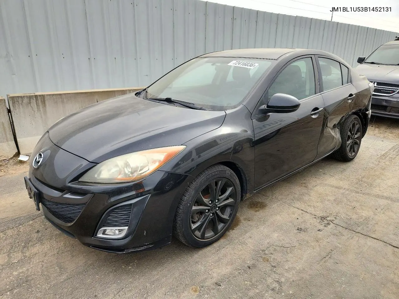 2011 Mazda 3 S VIN JM1BL1U53B1452131 фото 1